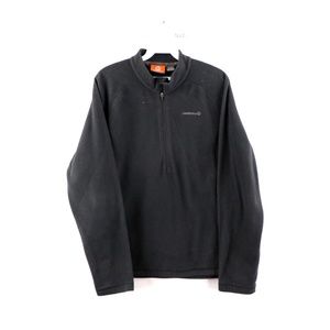 Merrell Spell Out Half Zip Fleece Pullover Sweater